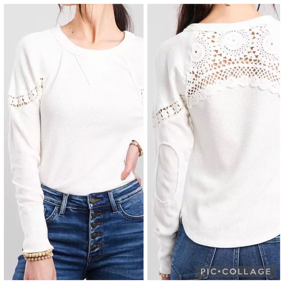 We The Free Tops - SALE \We the Free\• Luella Textured Thermal Top